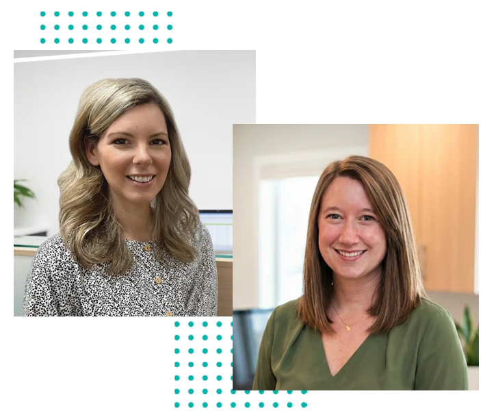 Brittany Simmons and Amanda Myers are chiropractors at True Health