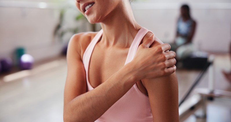 If shoulder pain is limiting your workouts