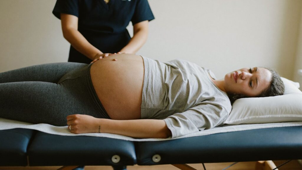 Chiropractic care during pregnancy for a third-trimester patient in Lombard IL