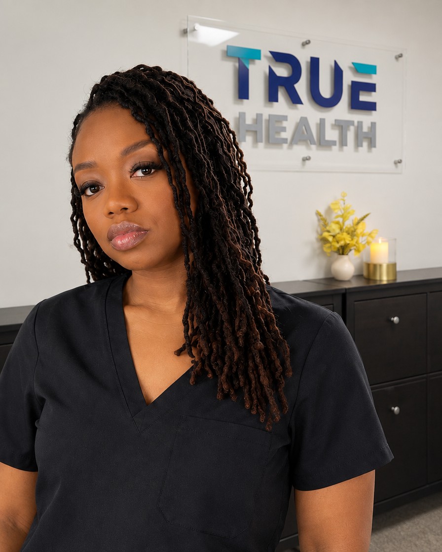 Shatavia Hill, LMT, clinical massage therapist at True Health Chiropractic and Acupuncture in Lombard, IL